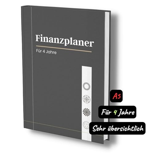 Finanzplaner XXL: Haushaltsbuch für 4 Jahre. Zum Eintragen aller Einnahmen & Ausgaben. Mit übersichtlichen Tabellen- 104 Seiten, A5, undatiert. von Piok & Dobslaw GbR