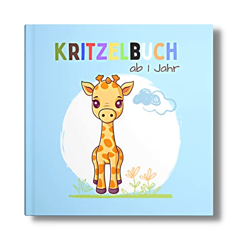 Kritzelbuch ab 1 Jahr Tiere: Das besondere Malbuch mit zuckersüßen Motiven. von Independently published