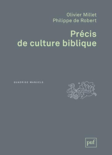 Précis de culture biblique Précis de culture biblique von PUF