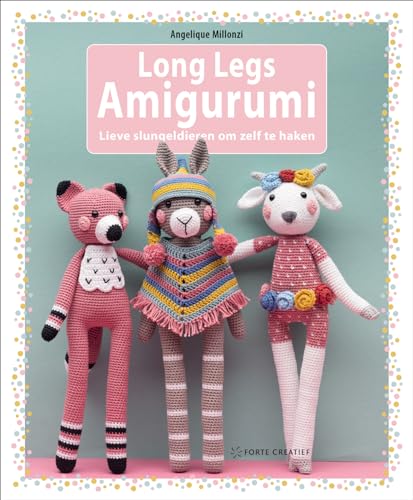 Long legs amigurumi: lieve slungeldieren om zelf te haken von Forte