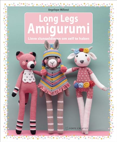 Long legs amigurumi: lieve slungeldieren om zelf te haken von Spectrum