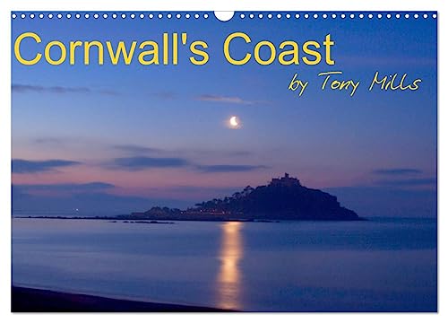Cornwall's Coast by Tony Mills (Wall Calendar 2025 DIN A3 landscape), CALVENDO 12 Month Wall Calendar: Cornwall's varied coast, sandy beaches, rugged cliffs and beautiful ancient harbours. von Calvendo