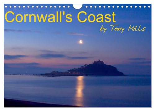 Cornwall's Coast by Tony Mills (Wall Calendar 2025 DIN A4 landscape), CALVENDO 12 Month Wall Calendar: Cornwall's varied coast, sandy beaches, rugged cliffs and beautiful ancient harbours. von Calvendo