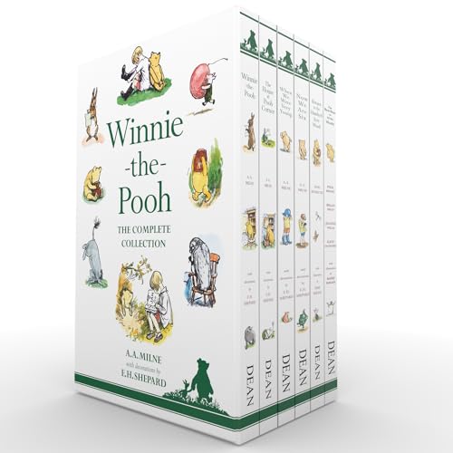 Winnie-the-Pooh x6 Book Set von Dean & Son
