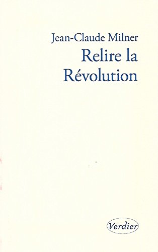 Relire la révolution von VERDIER