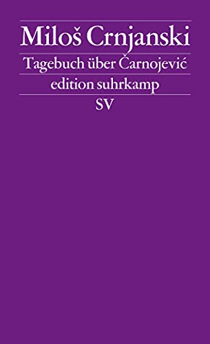 Tagebuch über Carnojevic von Suhrkamp Verlag AG