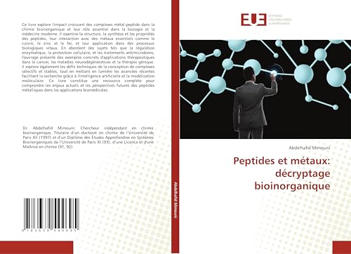 Peptides et métaux: décryptage bioinorganique Peptides et métaux: décryptage bioinorganique von VDM Verlag
