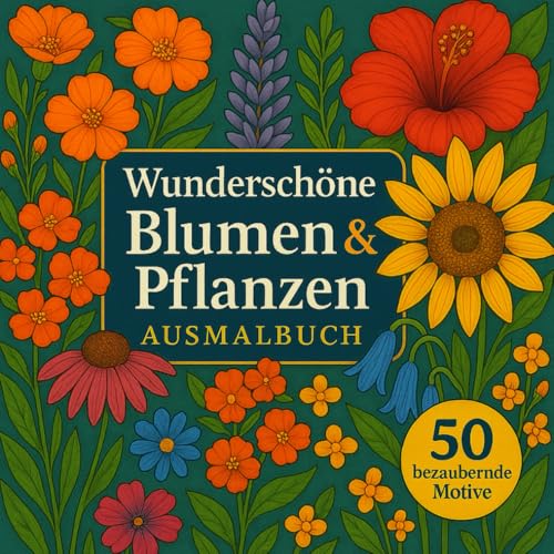 Wunderschöne Blumen und Pflanzen Ausmalbuch Wunderschöne Blumen und Pflanzen Ausmalbuch von Independently published