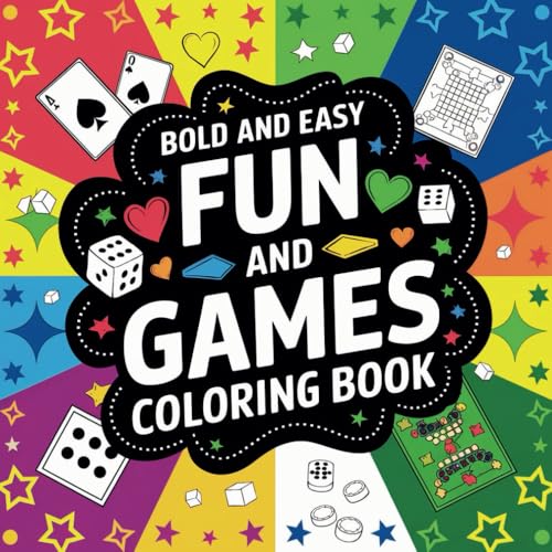 Fun & Games Coloring Book For Adults, Teens and Kids: Packed With 50 Unique Illustrations of Your Favorite Entertainment. Inlcuding Timeless Board ... Amusement Park Attractions and More. Fun & Games Coloring Book For Adults, Teens and Kids: Packed With 50 Unique Illustrations of Your Favorite Entertainment. Inlcuding Timeless Board ... Amusement Park Attractions and More. von Independently published