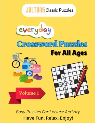 Everyday Crossword Puzzle Book (Vol. 1): Over 1000+ Popular Words For Hours Of Fun & Entertainment | 8.5 x 11 inches, 105 pages | Ideal For Gifts, Leisure Time & Travelling von Independently published