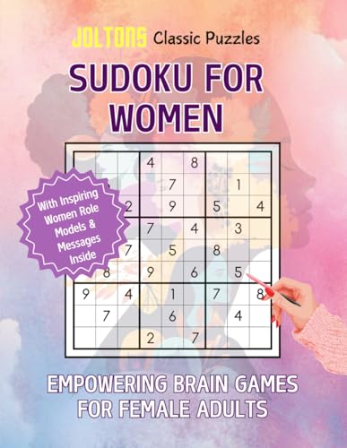 Sudoku Book For Women: Empowering Sudoku Puzzles For Female Adults | 8.5 x 11 inches, 120 pages | 150+ Medium Sudoku Puzzles (With Inspiring Female Role Model Stories Inside) von Independently published