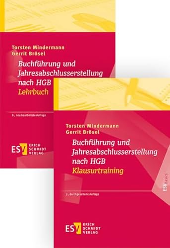 Paket aus den zwei Büchern: - - Buchführung und Jahresabschlusserstellung nach HGB - Lehrbuch und - - Buchführung und Jahresabschlusserstellung nach HGB - Klausurtraining (ESVbasics) von Erich Schmidt Verlag