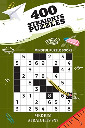 400 Straights Puzzles: Medium Straights 9x9 (Straights Collection, Band 11) von CREATESPACE