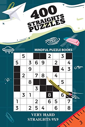 400 Straights Puzzles: Very Hard Straights 9x9 (Straights Collection, Band 13) von CREATESPACE