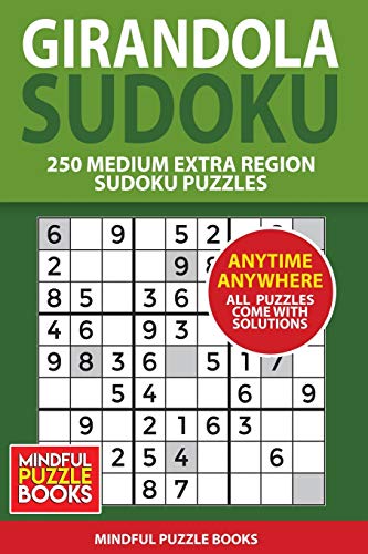 Girandola Sudoku: 250 Medium Extra Region Sudoku Puzzles (Sudoku Girandola, Band 11) von Independently Published