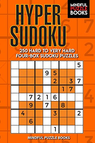 Hyper Sudoku: 250 Hard to Very Hard Four-Box Sudoku Puzzles (Windoku, Band 16)