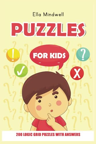 Puzzles for Kids: Sun and Moon Puzzles - 200 Logic Grid Puzzles With Answers: Fun and Educational Logic Grid Games for Children – Enhance Problem Solving and Critical Thinking von Independently published