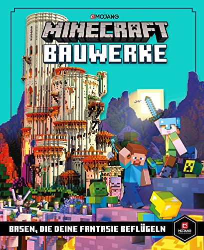 Minecraft Bauwerke. Basen, die deine Fantasie beflügeln: Ein offizielles Minecraft-Buch (Minecraft - Schritt für Schritt) | Beeindruckende ... mit vielen Abbildungen | Geschenk für Gamer