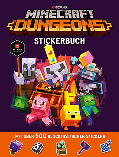 Minecraft Dungeons Stickerbuch: Ein offizielles Minecraft-Stickerbuch von Schneiderbuch