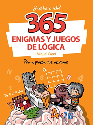 365 enigmas y juegos de lógica: Enigmas y acertijos para niños y niñas (No ficción ilustrados)