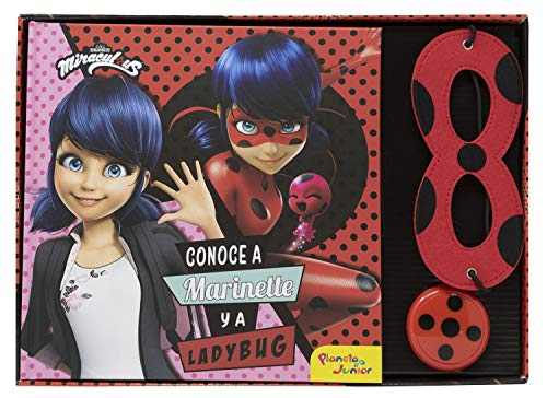 Miraculous. Libro con antifaz y yoyó: Conoce a Marinette y a Ladybug