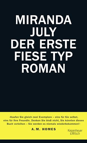 Der erste fiese Typ: Roman von Kiepenheuer & Witsch