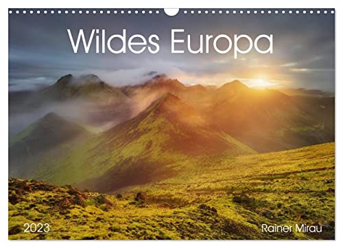 Wildes Europa 2023 (Wandkalender 2023 DIN A3 quer): Unberührte Naturlandschaften in Europa. (Monatskalender, 14 Seiten ) (CALVENDO Orte)
