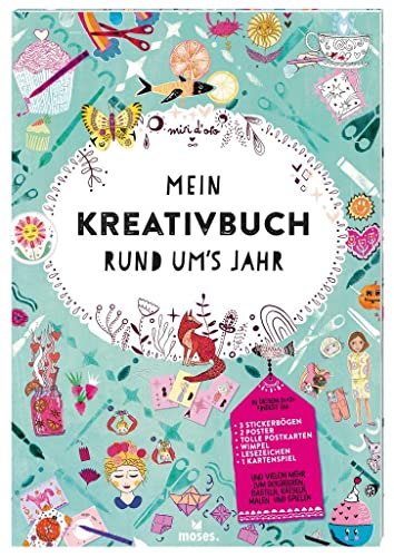 moses. Mein Kreativbuch rund um‘s Jahr | Buch zum Schreiben, Kritzeln, Ausmalen, Basteln, Spielen und Fantasieren | Mit Stickern, Postern, Postkarten und vielen Vorlagen | Für Kinder ab 10 Jahren moses. Mein Kreativbuch rund um‘s Jahr | Buch zum Schreiben, Kritzeln, Ausmalen, Basteln, Spielen und Fantasieren | Mit Stickern, Postern, Postkarten und vielen Vorlagen | Für Kinder ab 10 Jahren