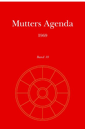 Agenda der Supramentalen Aktion auf der Erde: Mutters Agenda 1969 von Institut für Evolutionsforschung