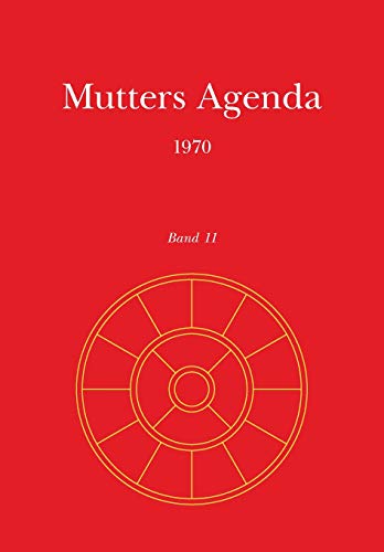 Agenda der Supramentalen Aktion auf der Erde: Mutters Agenda 1970 von Institut Fur Evolutionsforschung