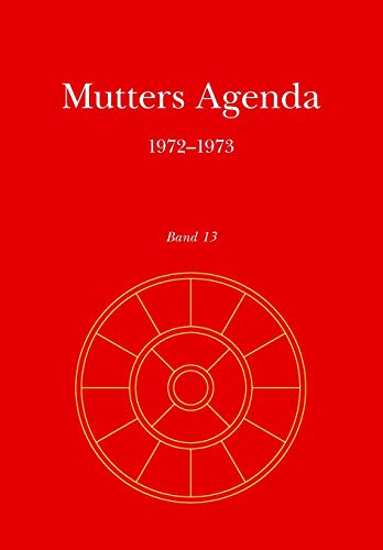 Agenda der Supramentalen Aktion auf der Erde: Mutters Agenda 1972-1973 von Institut Fur Evolutionsforschung