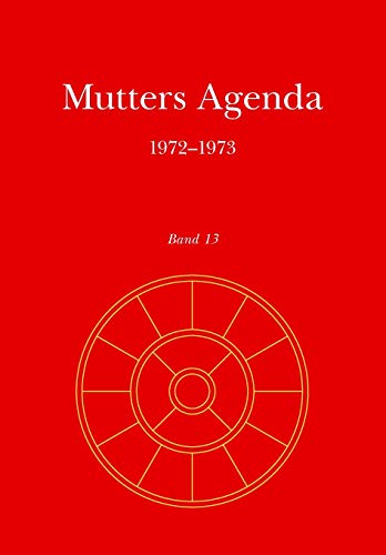 Agenda der Supramentalen Aktion auf der Erde: Mutters Agenda 1972-1973