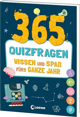 365 Quizfragen - Wissen und Spaß fürs ganze Jahr: Quizbuch mit spannenden Experimenten und coolem Sachwissen für Kinder ab 8 Jahren 365 Quizfragen - Wissen und Spaß fürs ganze Jahr: Quizbuch mit spannenden Experimenten und coolem Sachwissen für Kinder ab 8 Jahren