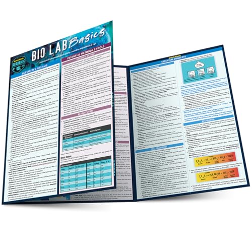 Bio Lab Basics: A Quickstudy Laminated Reference Guide von Quickstudy Reference Guides