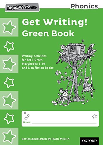 Read Write Inc. Phonics: Get Writing!: Green Book Pack of 10 von Oxford University Press