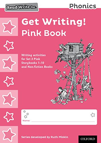 Read Write Inc - Phonics Set 3 Pink Get Writing! Books Pack of 10 (NC READ WRITE INC - PHONICS) Read Write Inc - Phonics Set 3 Pink Get Writing! Books Pack of 10 (NC READ WRITE INC - PHONICS)