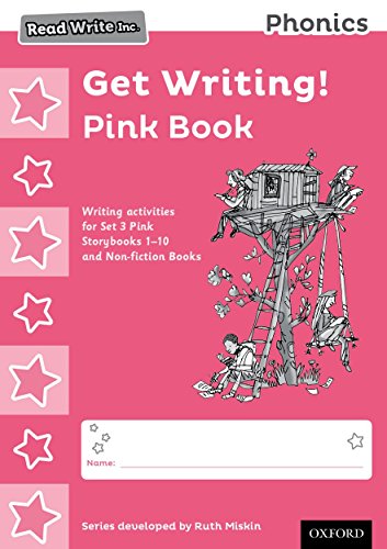 Read Write Inc - Phonics Set 3 Pink Get Writing! Books Pack of 10 (NC READ WRITE INC - PHONICS)