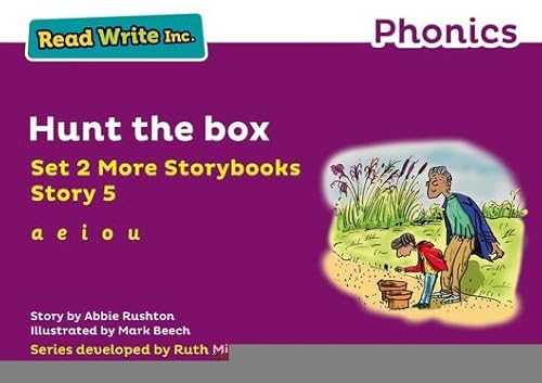 Read Write Inc Phonics: Purple Set 2 More Storybook 5 Hunt the box von Oxford University Press