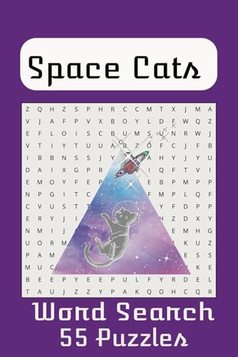 Space Cats Word Search 55 Puzzles Space Cats Word Search 55 Puzzles von Independently published