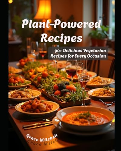 Plant-Powered Recipes: 90+ Delicious Vegetarian Recipes for Every Occasion von Independently published