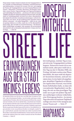 Street Life: Erinnerungen aus der Stadt meines Lebens (Literatur)