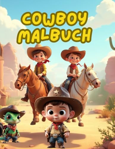 Cowboy Malbuch: 40 lustige Cowboy-Ausmalbilder: Ein Mal- und Activitybuch für Jungs und Mädchen ab 4 Cowboy Malbuch: 40 lustige Cowboy-Ausmalbilder: Ein Mal- und Activitybuch für Jungs und Mädchen ab 4 von Independently published