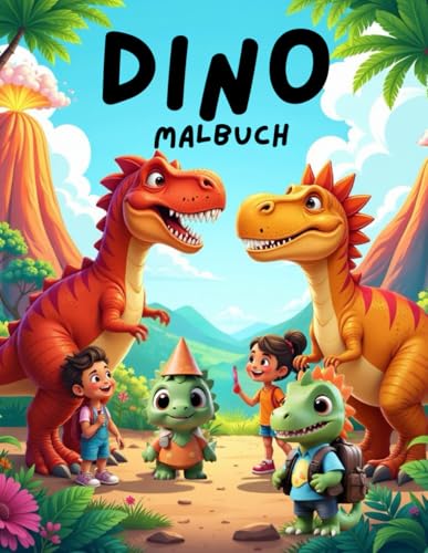 Dino-Malbuch für mutige Kinder: Ein spannendes Malbuch für Jungs und Mädchen ab 3 Jahren Dino-Malbuch für mutige Kinder: Ein spannendes Malbuch für Jungs und Mädchen ab 3 Jahren von Independently published