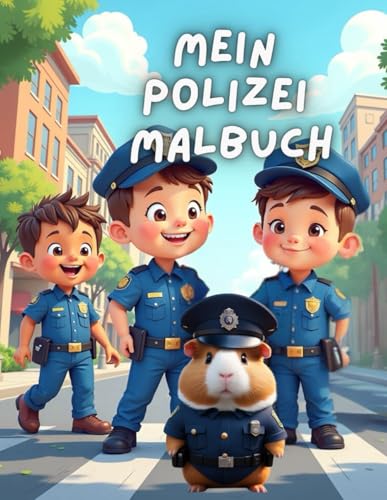 Mein Polizei-Malbuch: Ein lustiges Malbuch für Kinder ab 3 Jahren Mein Polizei-Malbuch: Ein lustiges Malbuch für Kinder ab 3 Jahren von Independently published