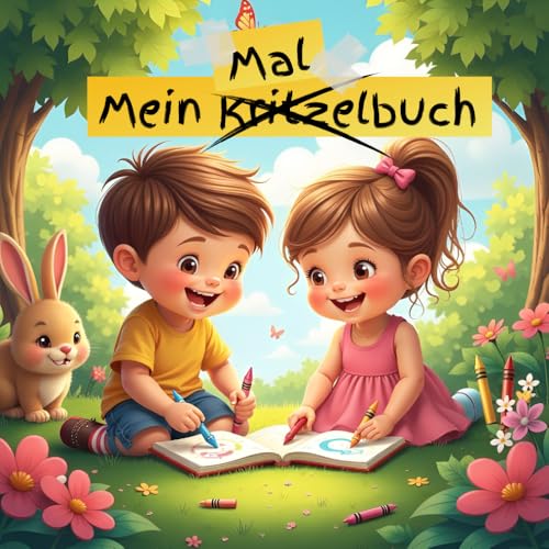 Mein allererstes Mal-Kritzelbuch für Kinder ab 1 Jahr: Ein Malbuch für die kleinsten Mein allererstes Mal-Kritzelbuch für Kinder ab 1 Jahr: Ein Malbuch für die kleinsten