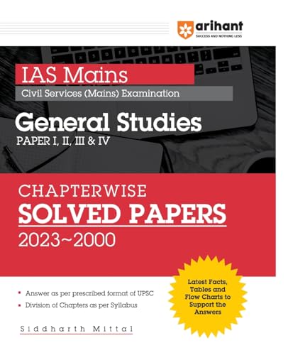 Arihant IAS Mains Chapterwise Solved Papers General Studies 2024 von Arihant Publication India Limited