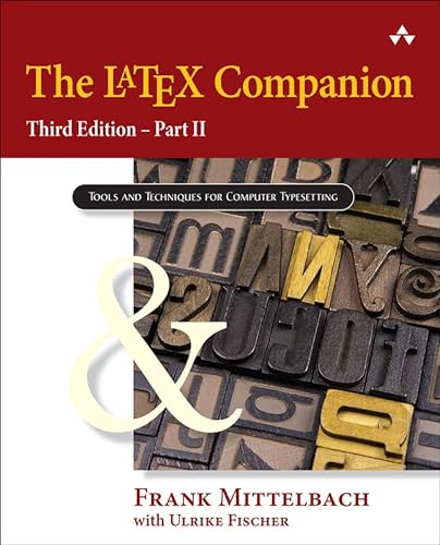 LaTeX Design Companion, The; .: Part II (Tools and Techniques for Computer Typesetting) von Addison-Wesley