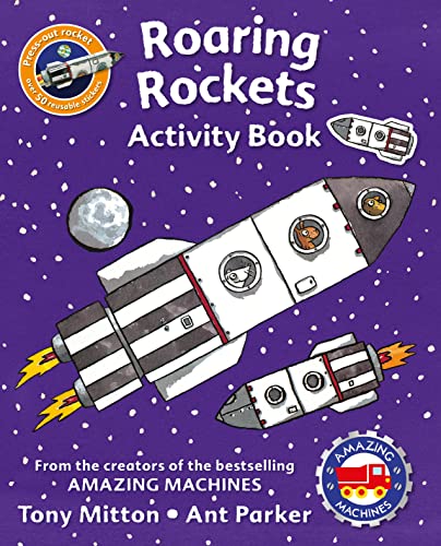 Amazing Machines Roaring Rockets Activity Book von Kingfisher
