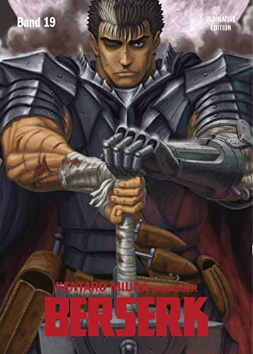 Berserk: Ultimative Edition 19: Das Dark-Fantasy-Epos! Jetzt im Großformat mit neuer Covergestaltung, um noch tiefer in die faszinierend brutale Welt Kentaro Miuras einzutauchen! Berserk: Ultimative Edition 19: Das Dark-Fantasy-Epos! Jetzt im Großformat mit neuer Covergestaltung, um noch tiefer in die faszinierend brutale Welt Kentaro Miuras einzutauchen!