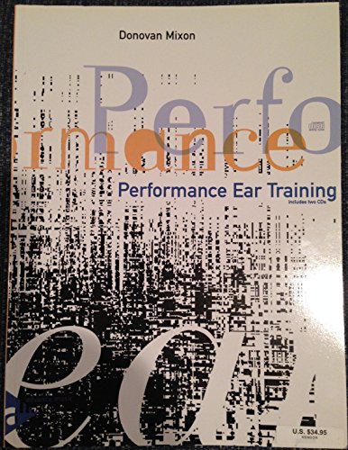 Performance Ear Training: Lehrbuch mit CD. (Advance Music) von Alfred Music